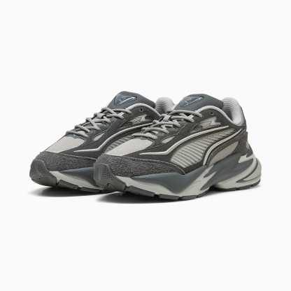 RS Surge HAIRY Suede UNISEX Ayakkabı - Smokey Gray-Cool Dark Gray - 404327_08 - Görsel 2