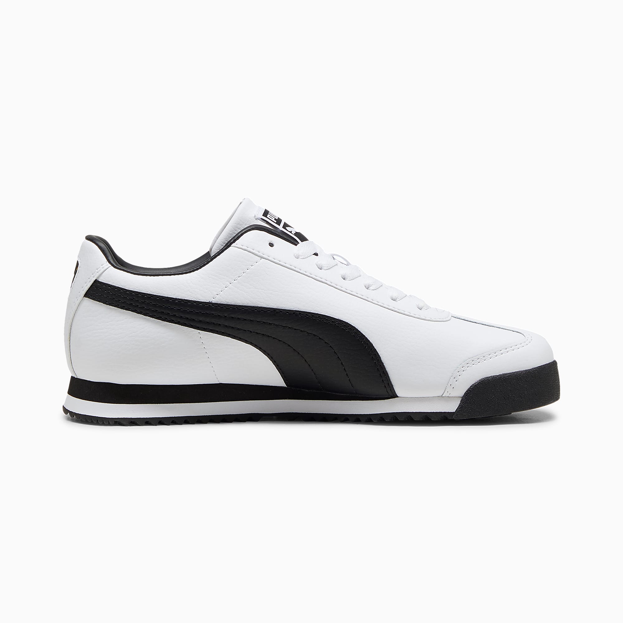 Roma 24 UNISEX Ayakkabı - Puma White-Puma Black-Puma Team Gold - 396868_01 - Görsel 5
