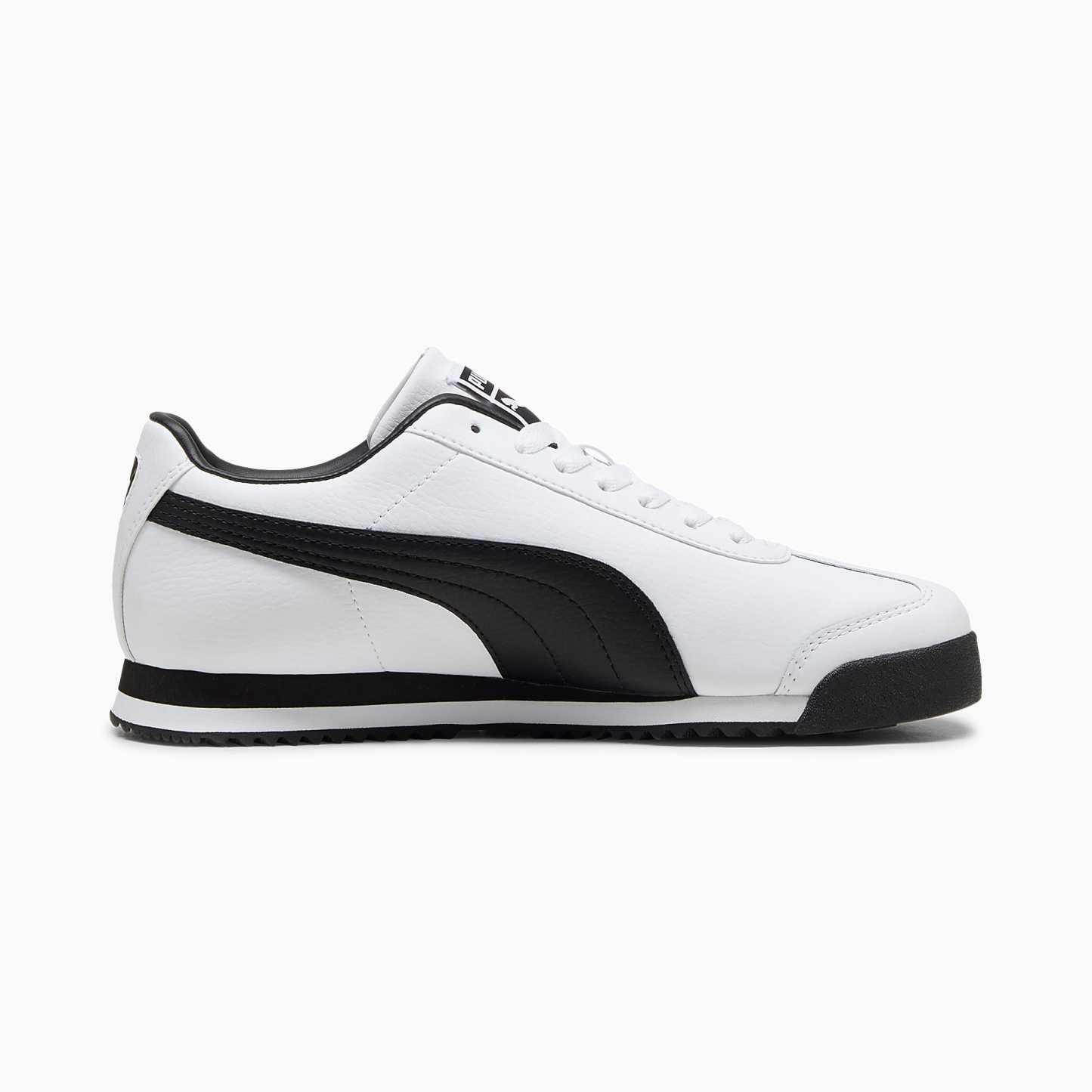 Roma 24 UNISEX Ayakkabı - Puma White-Puma Black-Puma Team Gold - 396868_01 - Görsel 5