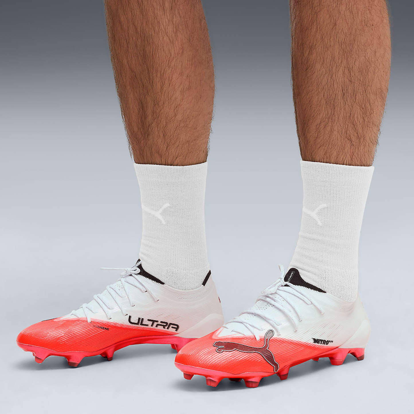ULTRA NITRO™ 7 ULTIMATE FG UNISEX Krampon - Ultra Red-PUMA Black-PUMA White - 109225_01 - Görsel 3