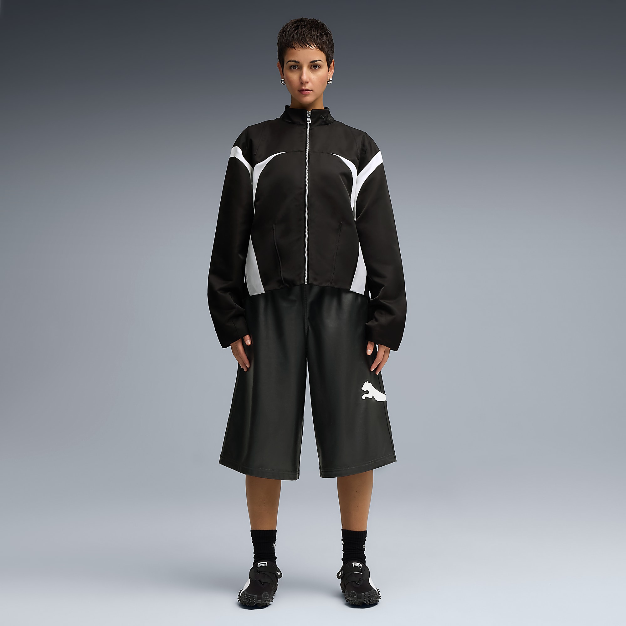 Mostro OG PRIME UNISEX Ayakkabı - Puma Black-Puma White - 403206_09 - Görsel 4