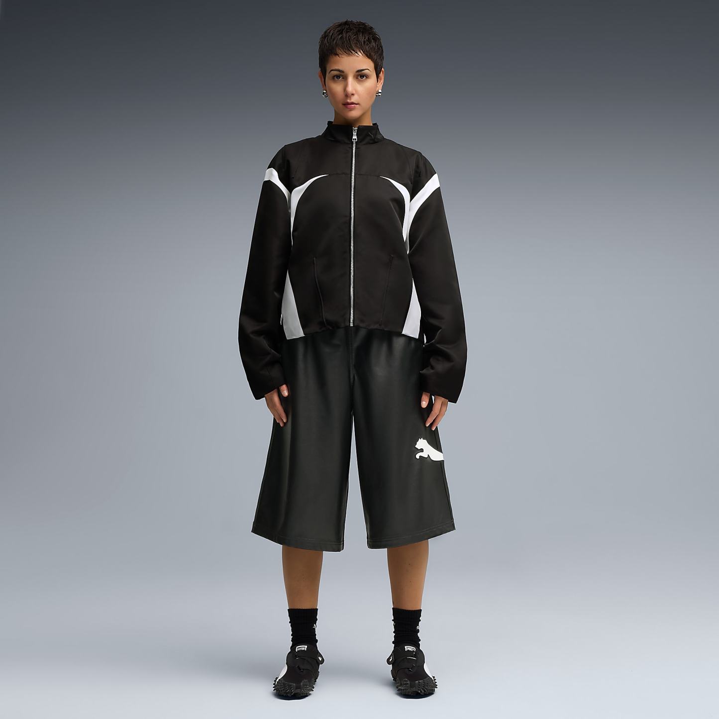 Mostro OG PRIME UNISEX Ayakkabı - Puma Black-Puma White - 403206_09 - Görsel 4
