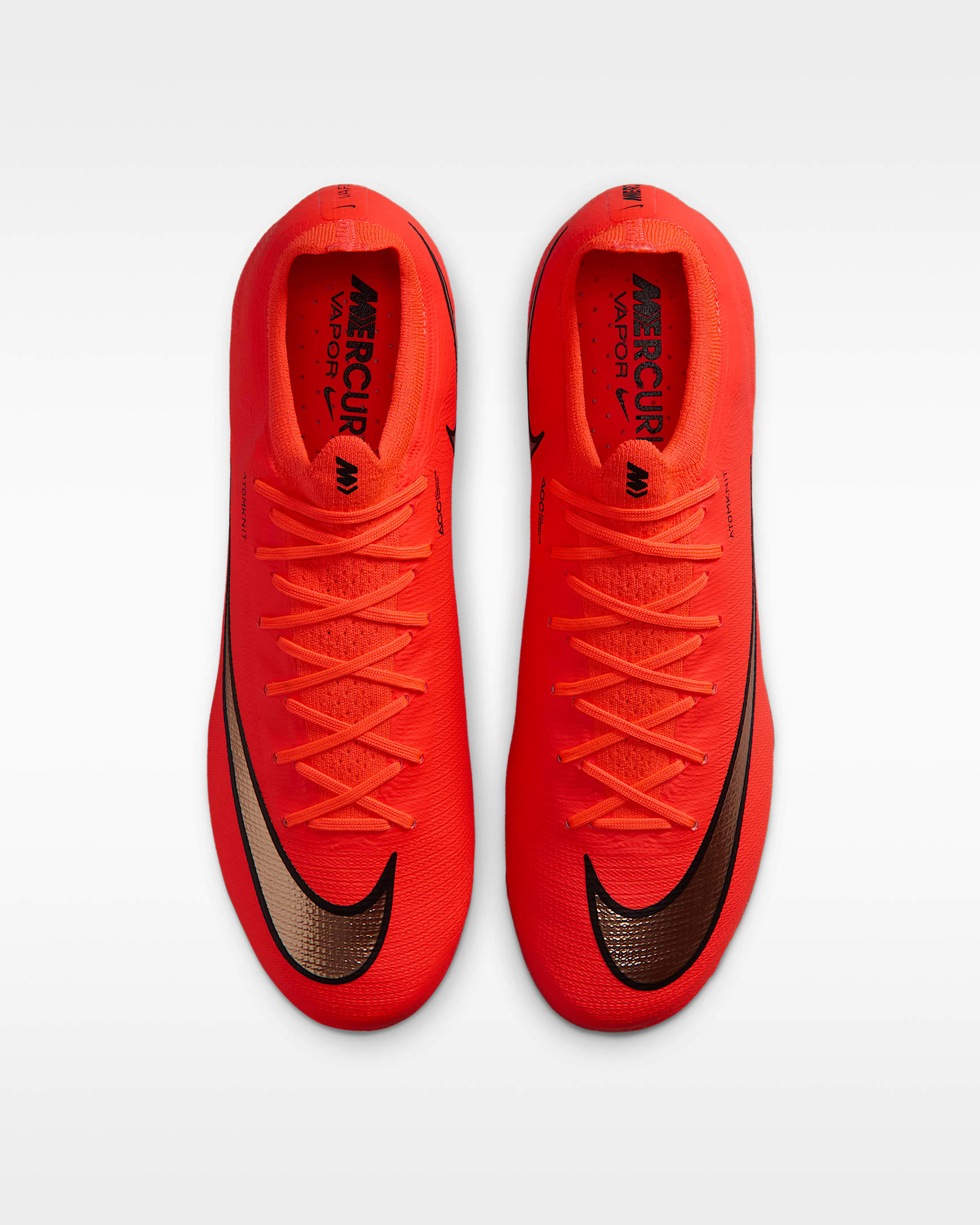 Nike Mercurial Vapor 17 Elite Düşük Bilekli Kuru Çim Zemin Kramponu - Bright Crimson/Blur
