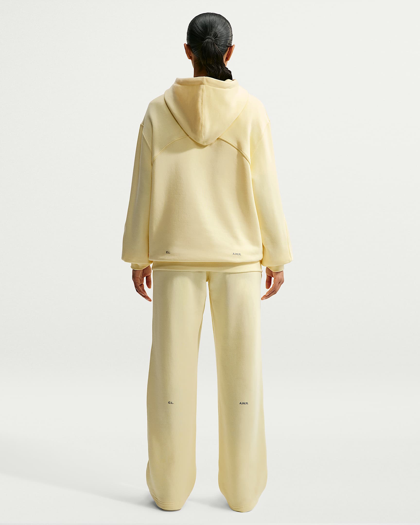 NOCTA NOCTA Fleece CS Açık Paçalı Eşofman Altı - Alabaster/Stealth