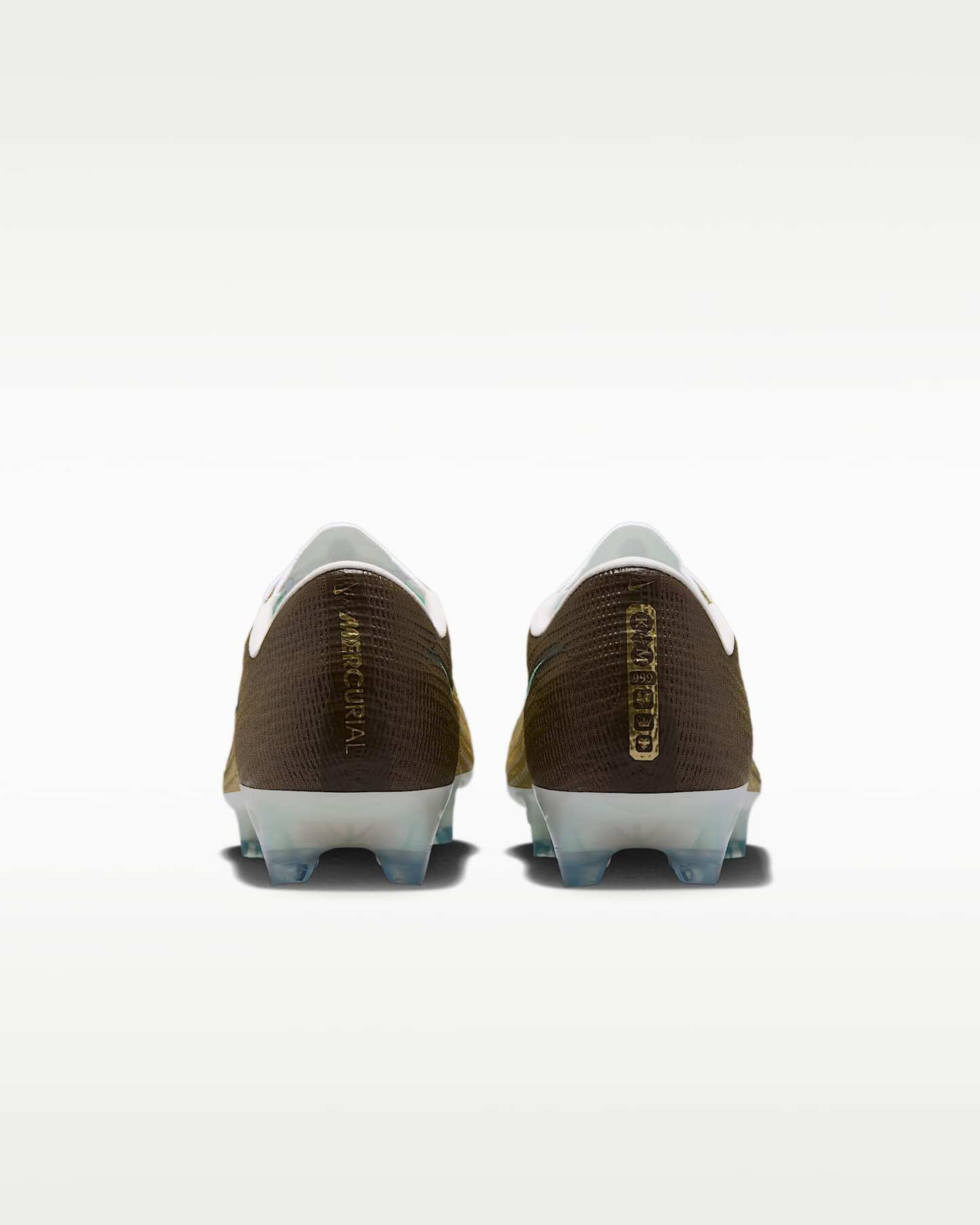 Nike Mercurial Superfly 11 Elite "Kylian Mbappé" Düşük Bilekli Kuru Çim Zemin Kramponu - Metallic Gold/Green Glow