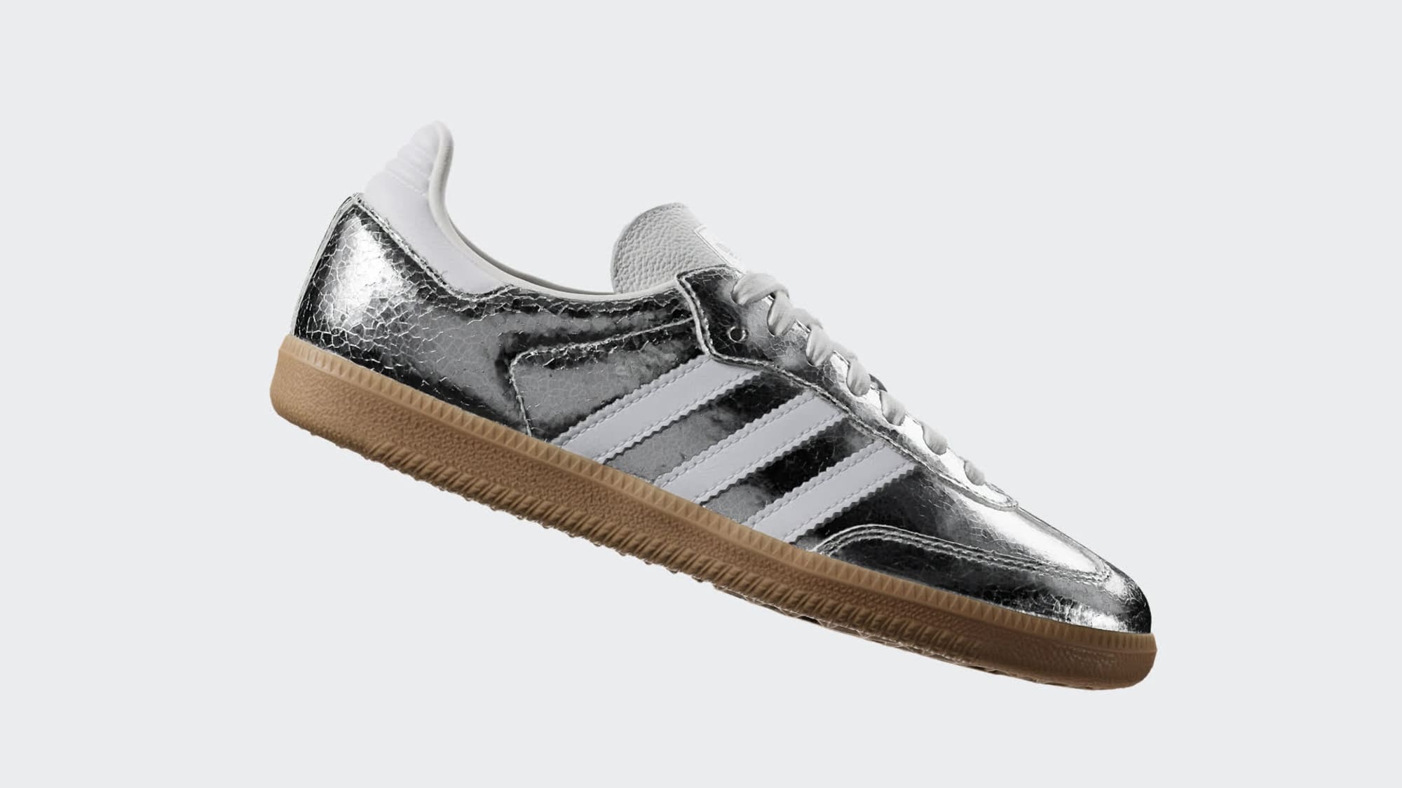 Samba OG Shoes - Silver Metallic / Cloud White / Core White - JR0035 - Görsel 10