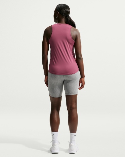 Nike One Classic Dri-FIT Kadın Atleti - Pink Smoke/Beyaz