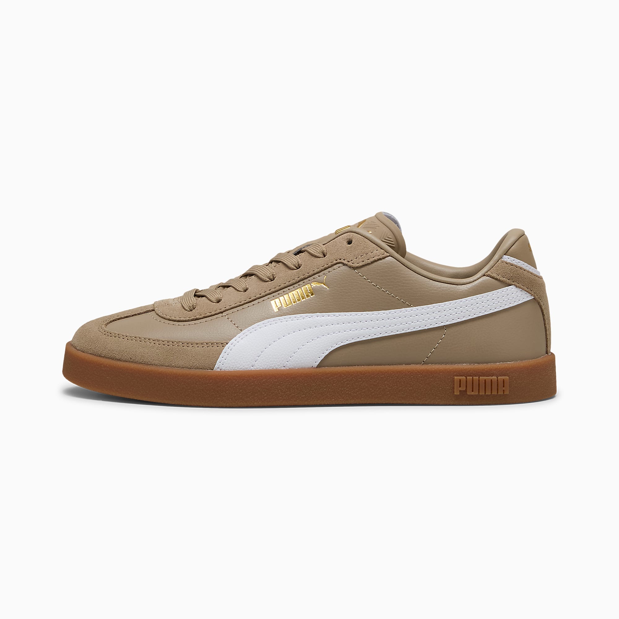 PUMA Club II Era Unisex Spor Ayakkabı - Ice Coffee-PUMA White - 397447_35 - Görsel 1