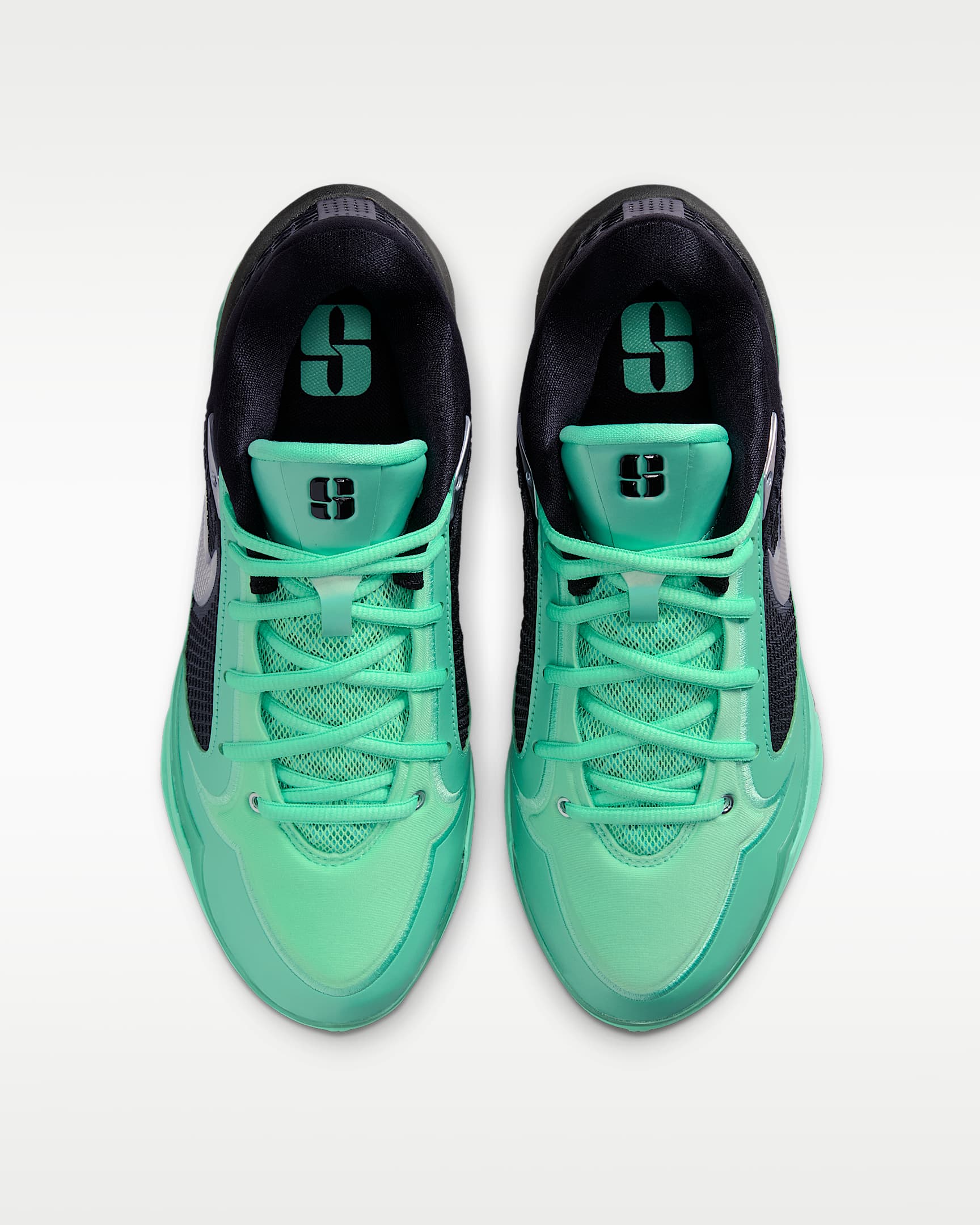 Sabrina 4 Basketbol Ayakkabısı - Green Glow/Siyah/Metallic Silver