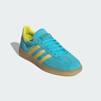 Handball Spezial Ayakkabı - Blue Glow / Bright Yellow / Gold Metallic - JR7351 - Görsel 4