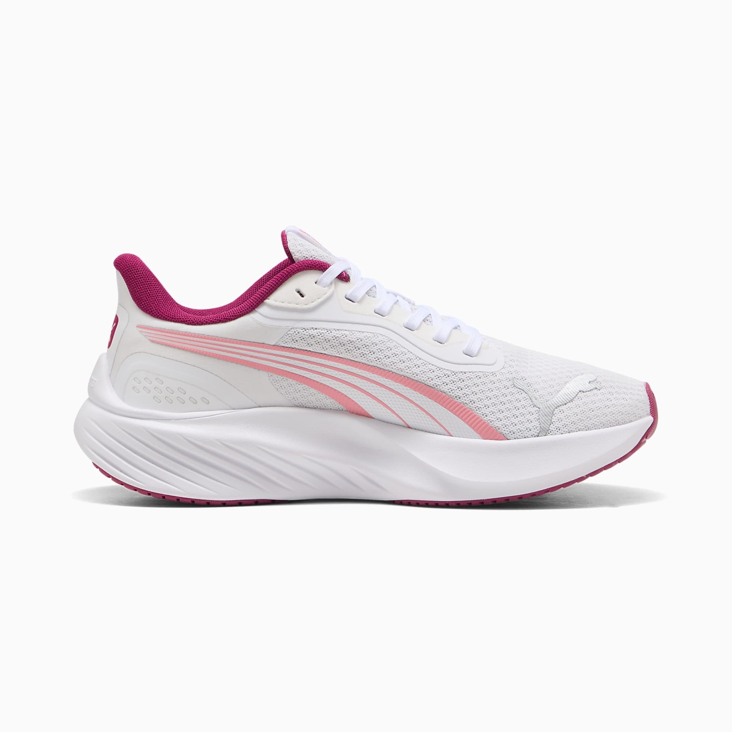 Pounce LITE Koşu Ayakkabısı - PUMA White-Berry - 310778_28 - Görsel 5