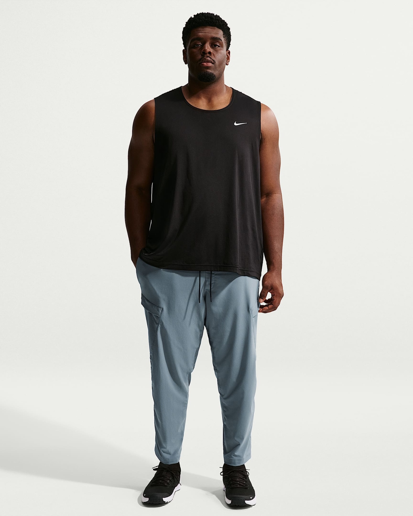 Nike Unlimited Dri-FIT Çok Yönlü Erkek Kargo Eşofman Altı - Smoke Grey/Siyah/Smoke Grey