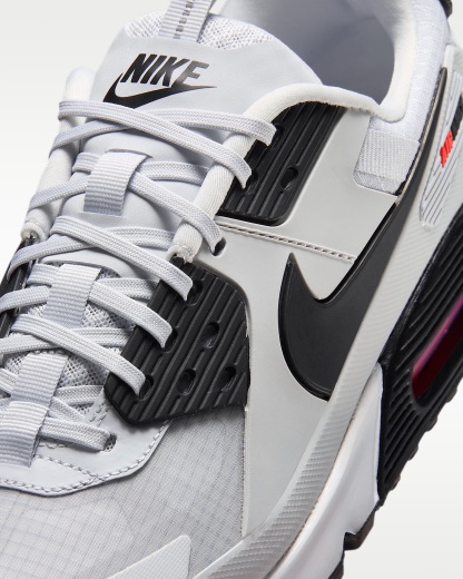 Nike Air Max 90 Drift Erkek Ayakkabısı - Pure Platinum/Bright Crimson/Siyah