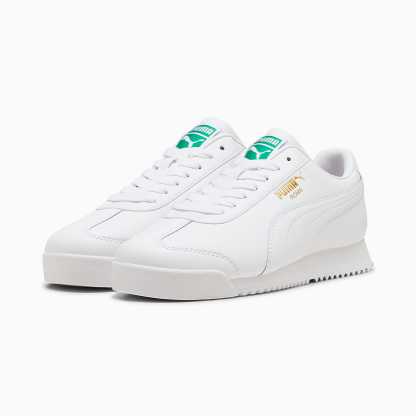 Roma 24 UNISEX Ayakkabı - PUMA White-Archive Green - 396868_03 - Görsel 2