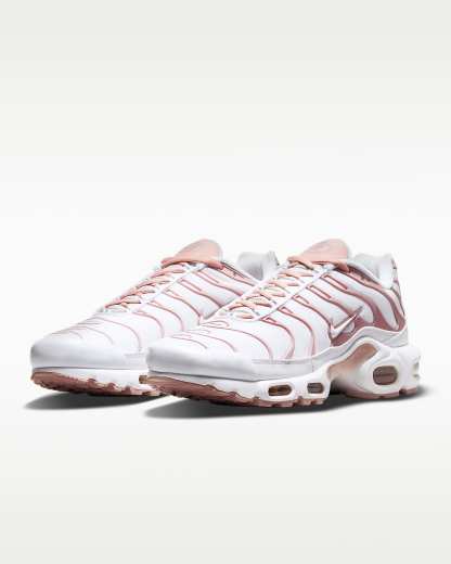 Nike Air Max Plus Kadın Ayakkabısı - Beyaz/Pink Oxford/Beyaz