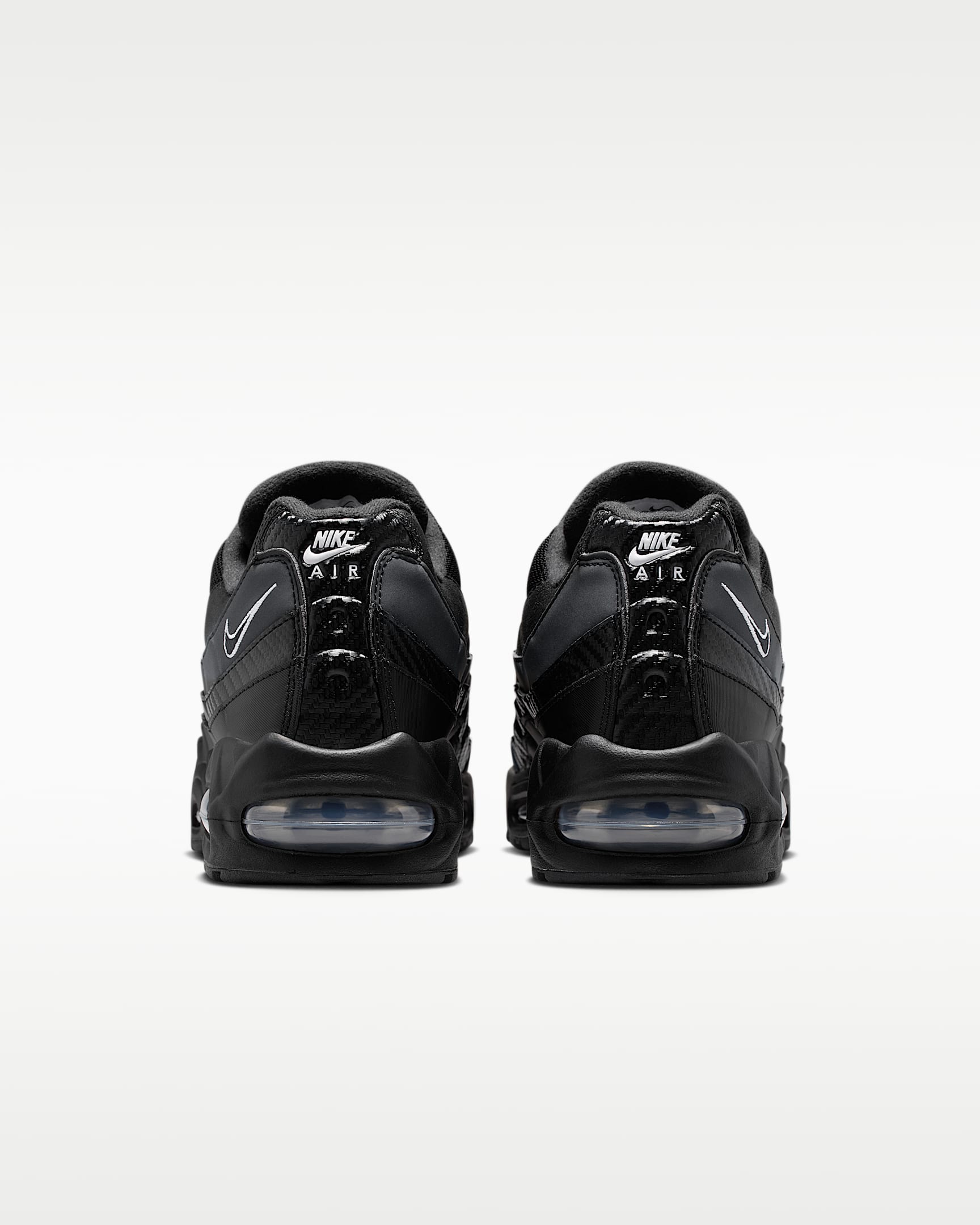 Nike Air Max 95 Big Bubble Erkek Ayakkabısı - Siyah/Metallic Silver/Cool Grey/Beyaz