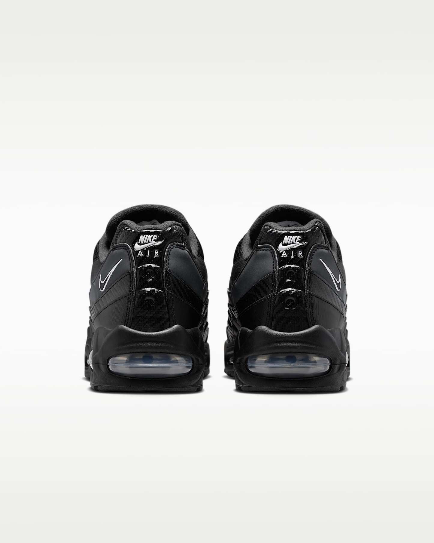 Nike Air Max 95 Big Bubble Erkek Ayakkabısı - Siyah/Metallic Silver/Cool Grey/Beyaz