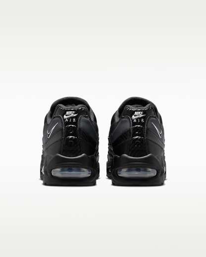 Nike Air Max 95 Big Bubble Erkek Ayakkabısı - Siyah/Metallic Silver/Cool Grey/Beyaz