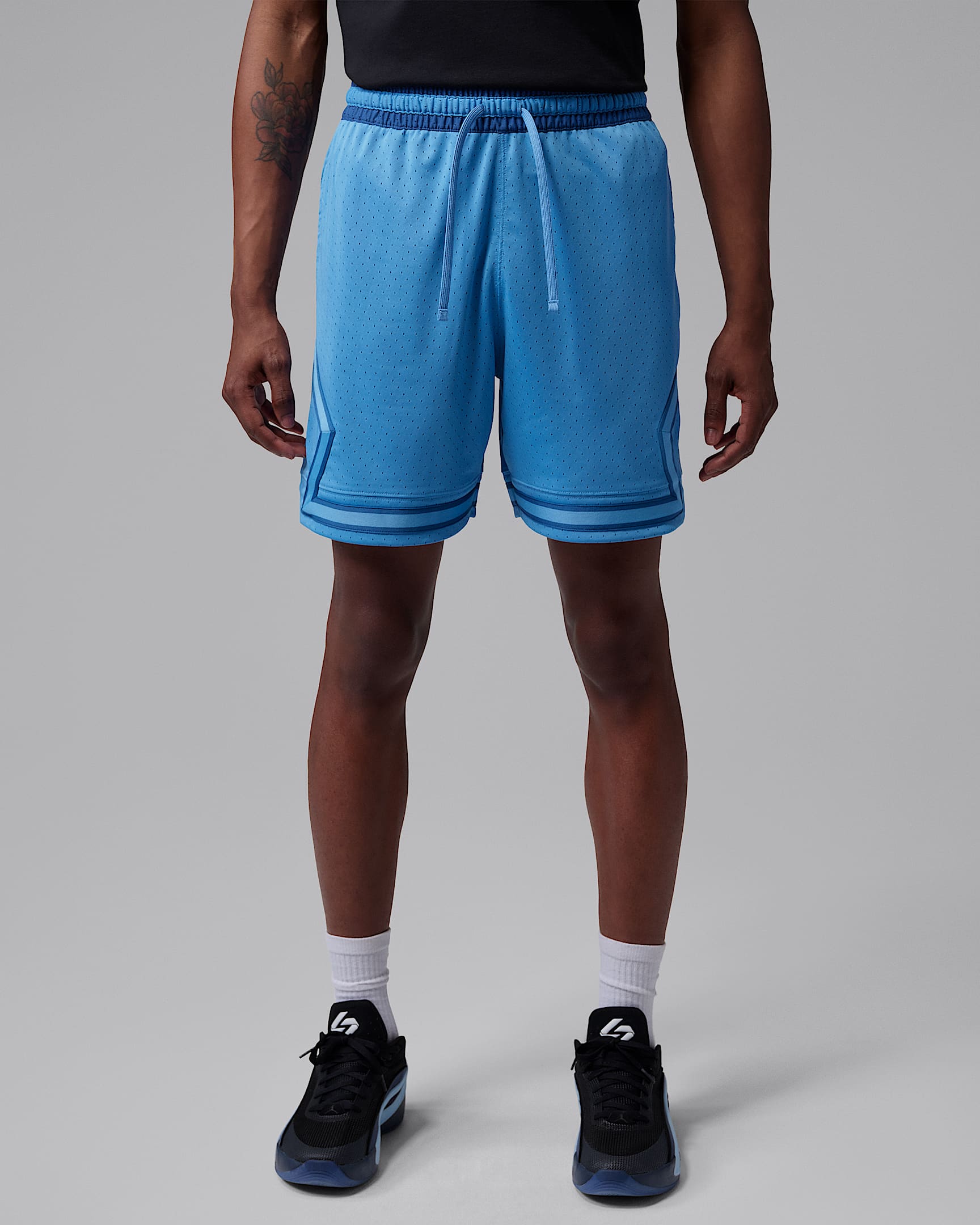 Jordan Sport Dri-FIT 18 cm Mesh Diamond Erkek Şortu - Blue Beyond/True Blue/True Blue