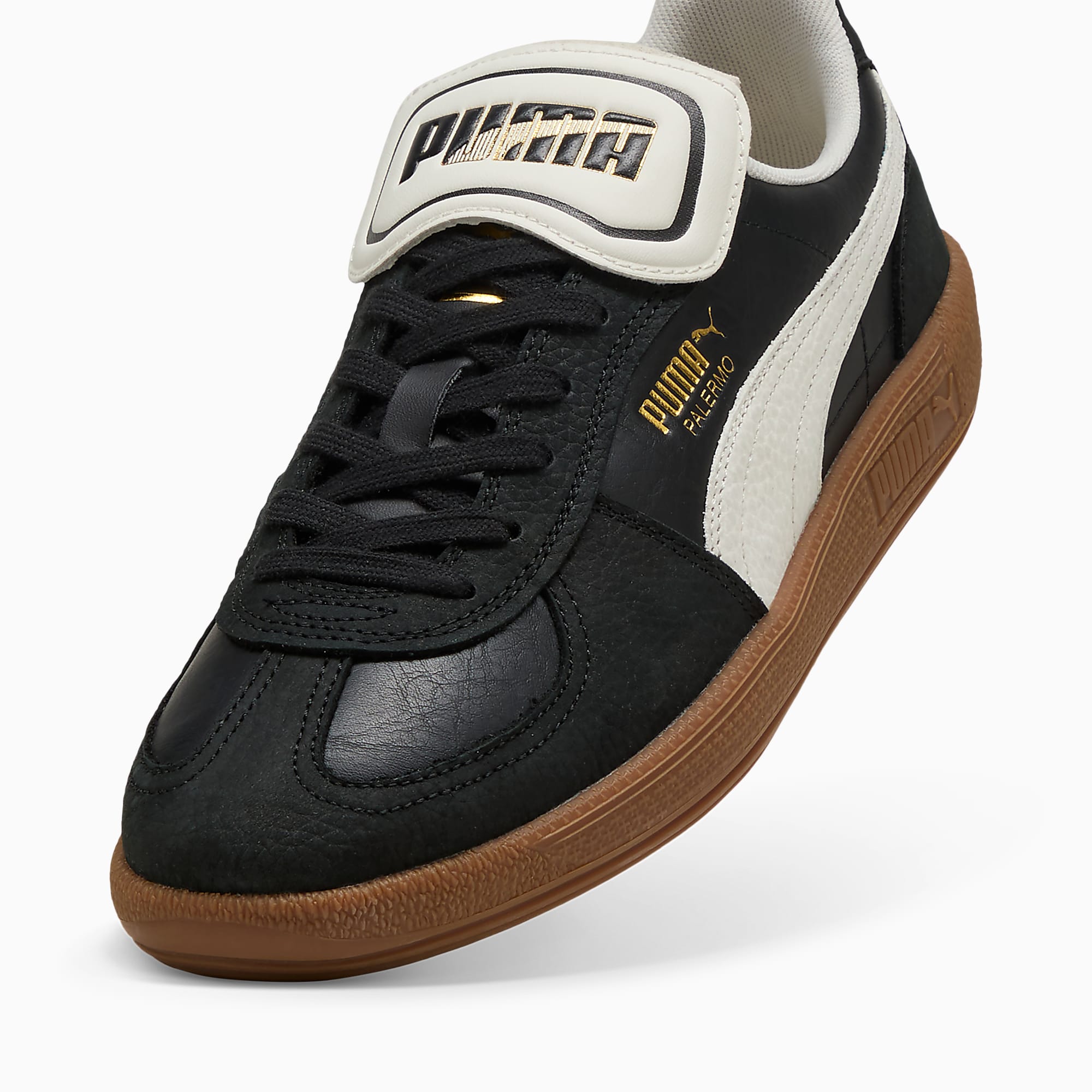 Palermo PREMIUM Ayakkabı - PUMA Black-Warm White - 401744_02 - Görsel 7