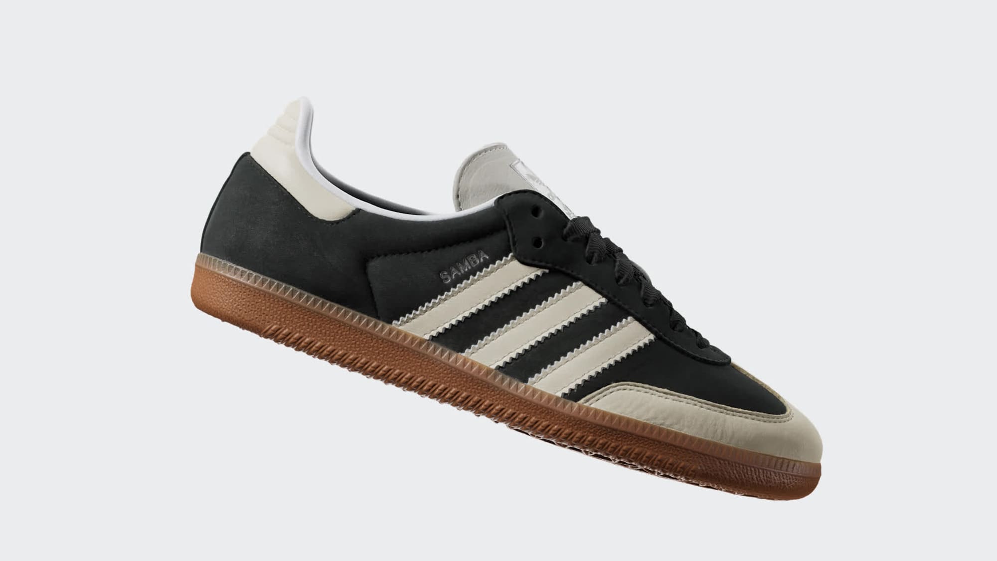 SAMBA OG W - Core Black / Wonder White / Silver Metallic - IE5836 - Görsel 10