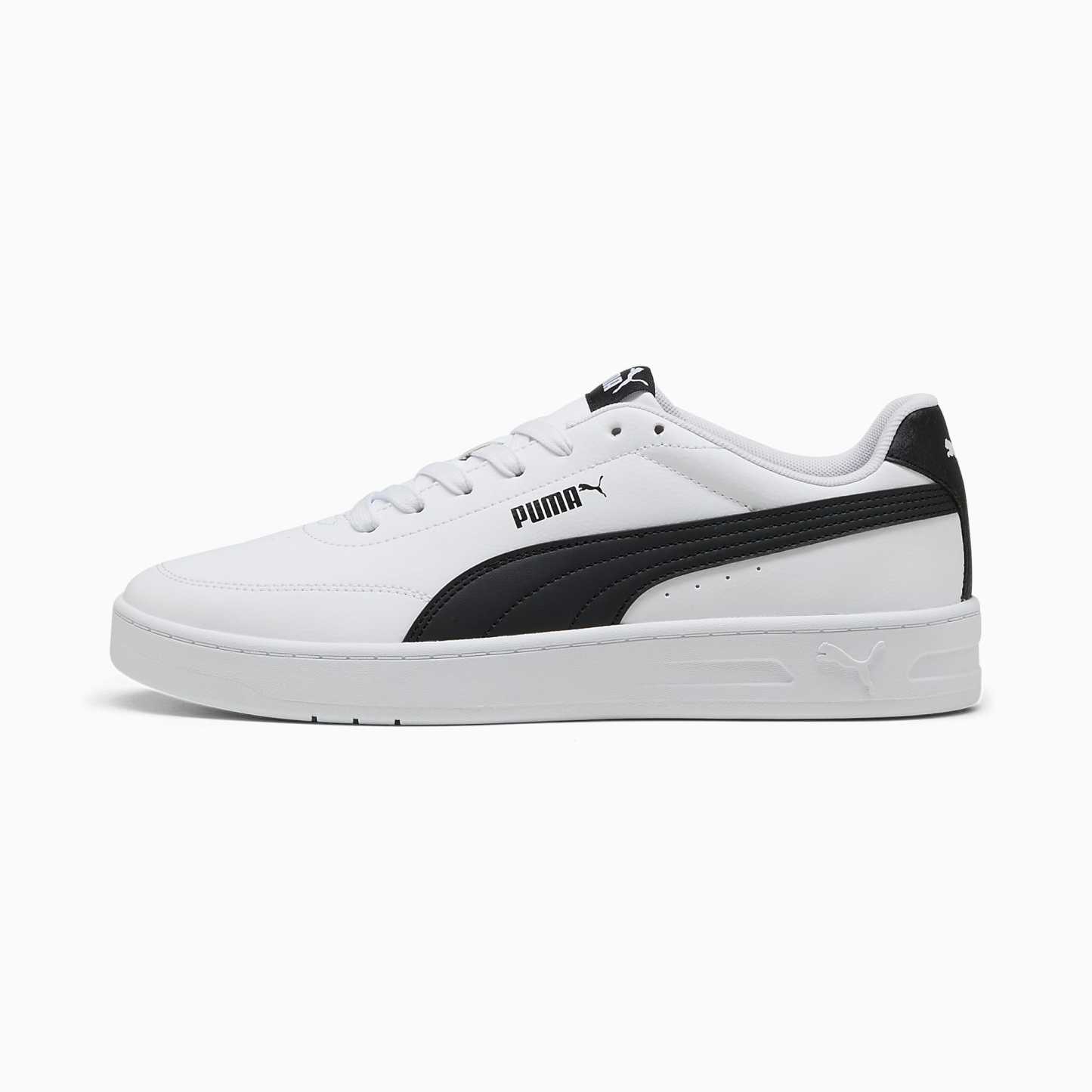 Court CLASSIC Clean UNISEX Ayakkabı - Puma White-Puma Black - 402223_01 - Görsel 1