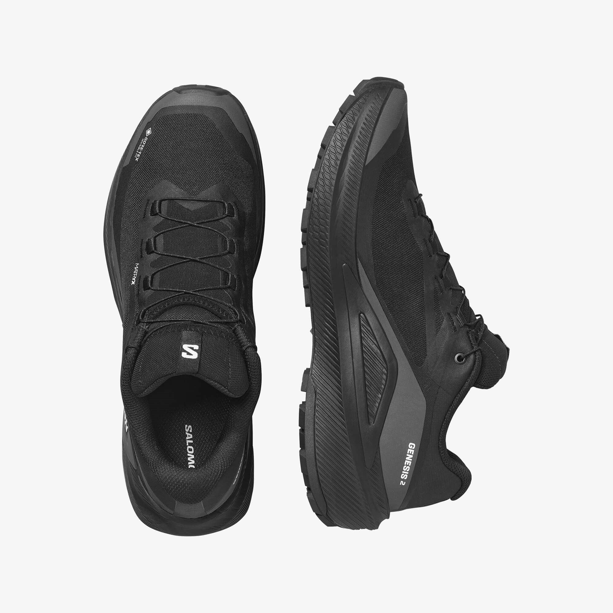 Salomon GENESIS 2 GORE-TEX Erkek Koşu Ayakkabısı Grape Leaf L49301900 - Black - L49300300 - image 2