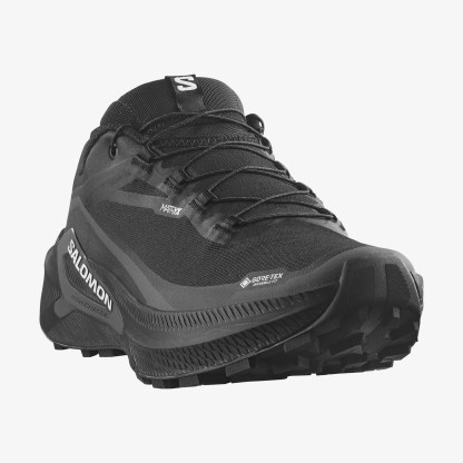 Salomon GENESIS 2 GORE-TEX Erkek Koşu Ayakkabısı Grape Leaf L49301900 - Black - L49300300 - image 3