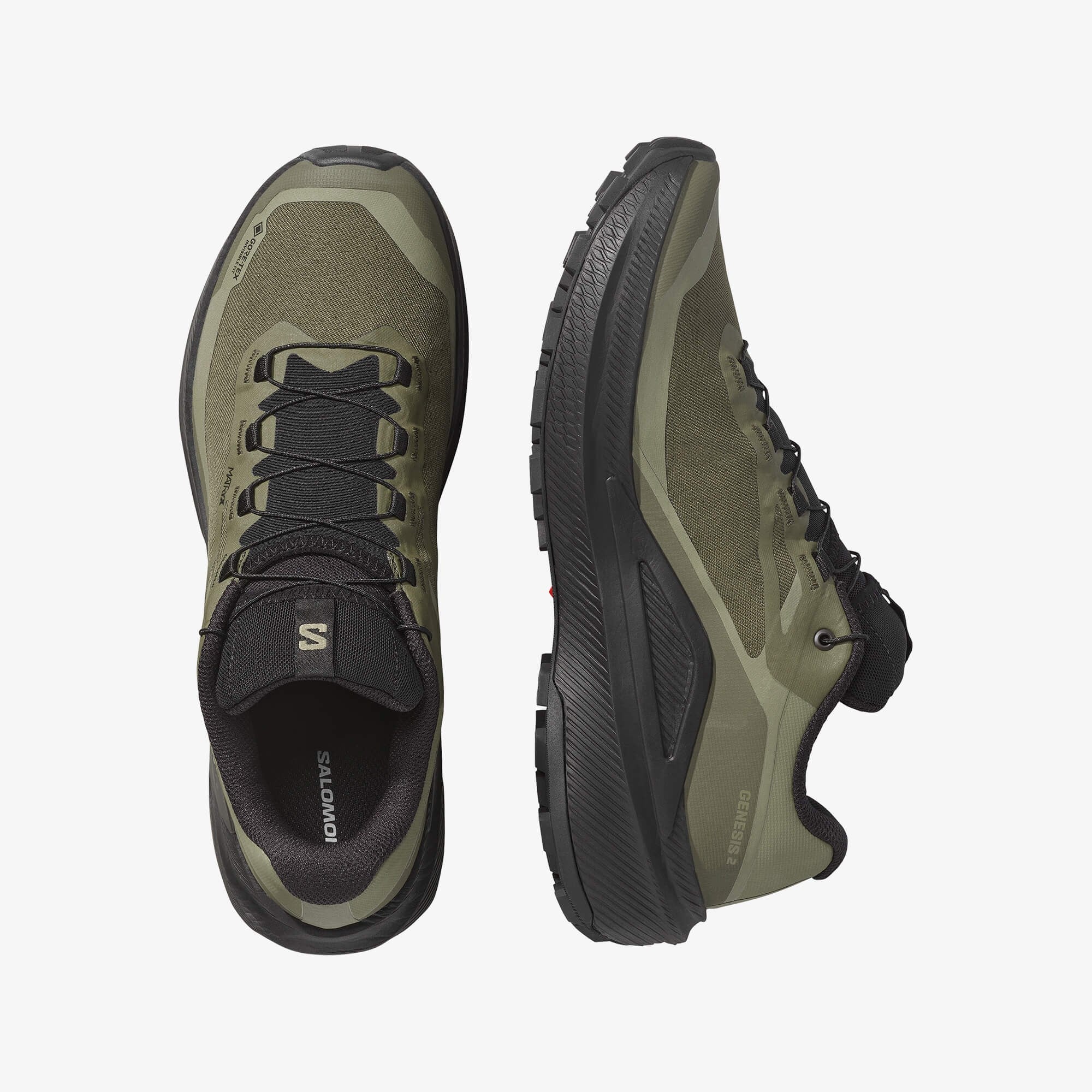 Salomon GENESIS 2 GORE-TEX Erkek Koşu Ayakkabısı Grape Leaf L49301900 - Grape Leaf - L49301900 - image 2