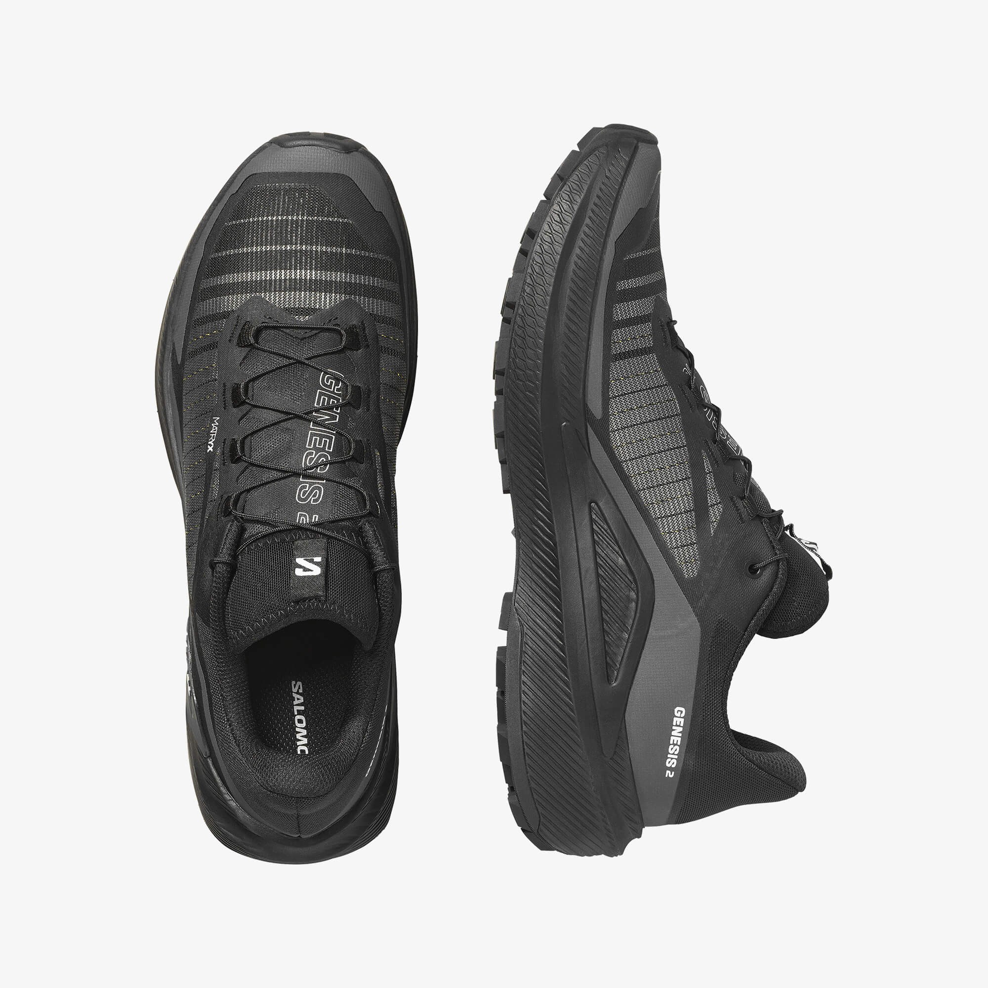 Salomon GENESIS 2 Erkek Koşu Ayakkabısı Black L49299800 - Black - L49299800 - image 2