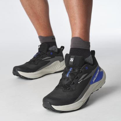 Salomon GENESIS GORE-TEX Erkek Koşu Ayakkabısı Black L47978000 - Black [L47807800] - L47807800 - image 7