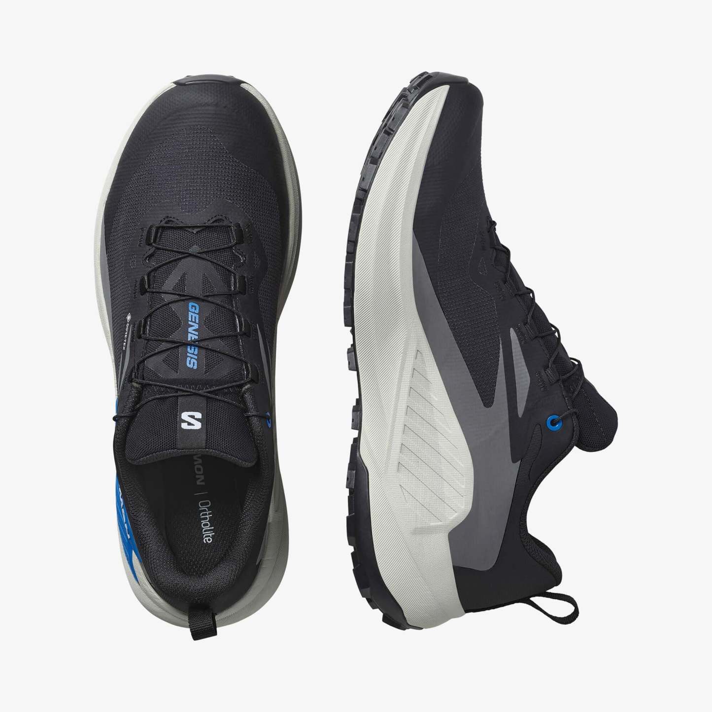 Salomon GENESIS GORE-TEX Erkek Koşu Ayakkabısı Black L47976200 - Black [L47807800] - L47807800 - image 2