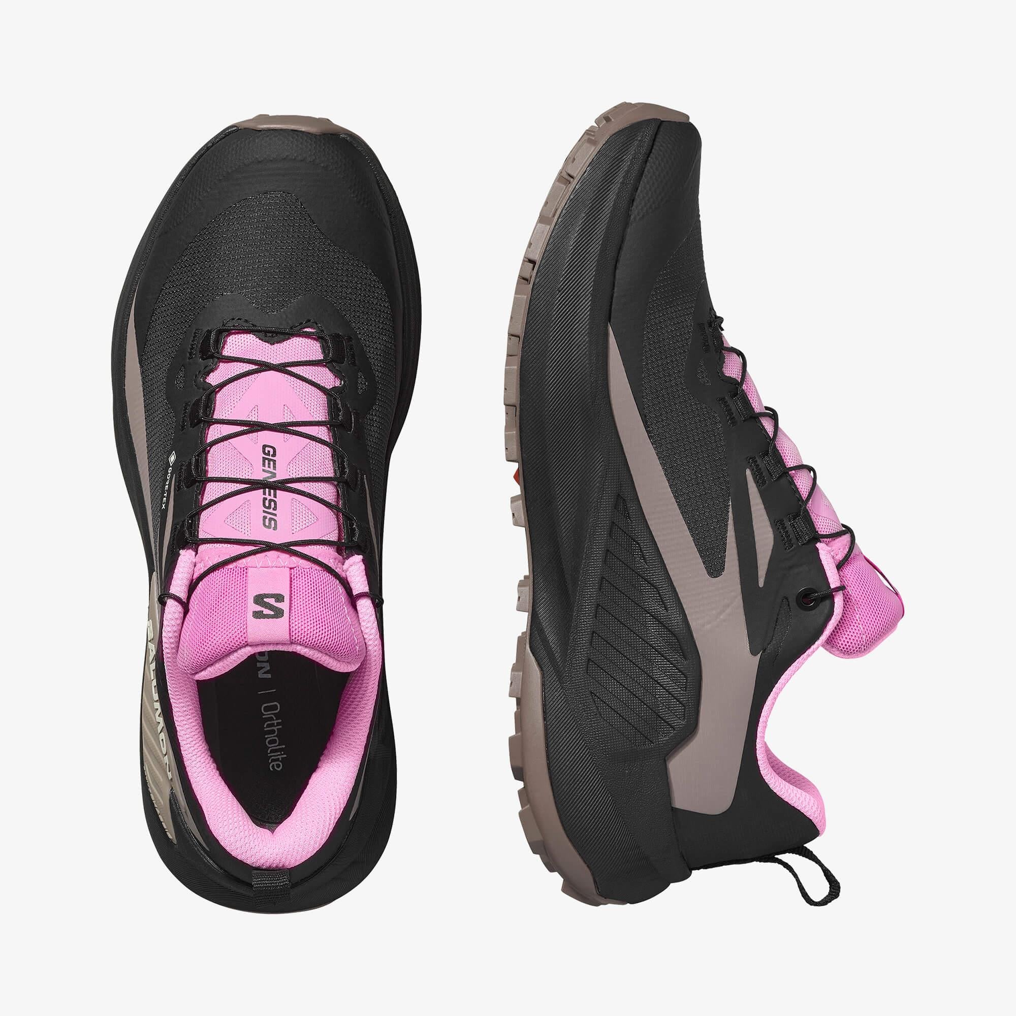 Salomon GENESIS GORE-TEX Kadın Koşu Ayakkabısı Black L47862800 - Cyclamen - L47862900 - image 2