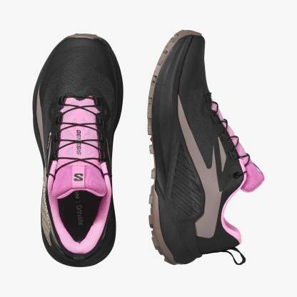 Salomon GENESIS GORE-TEX Kadın Koşu Ayakkabısı Black L47862800 - Cyclamen - L47862900 - image 2