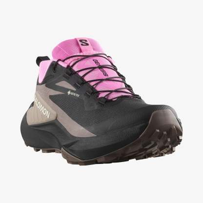 Salomon GENESIS GORE-TEX Kadın Koşu Ayakkabısı Black L47862800 - Cyclamen - L47862900 - image 4