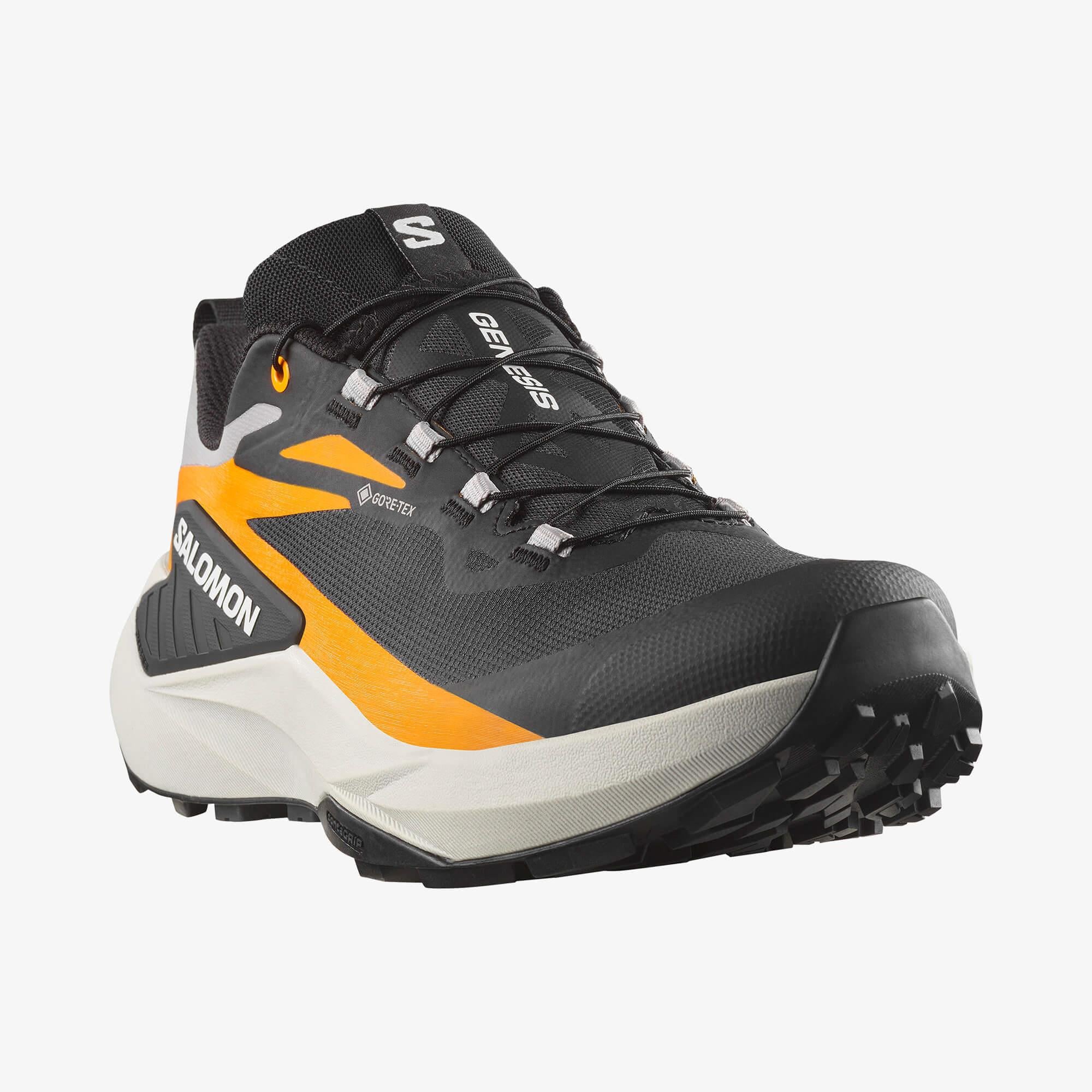 Salomon GENESIS GORE-TEX Erkek Koşu Ayakkabısı Black L47976200 - Black [L47976200] - L47976200 - image 4