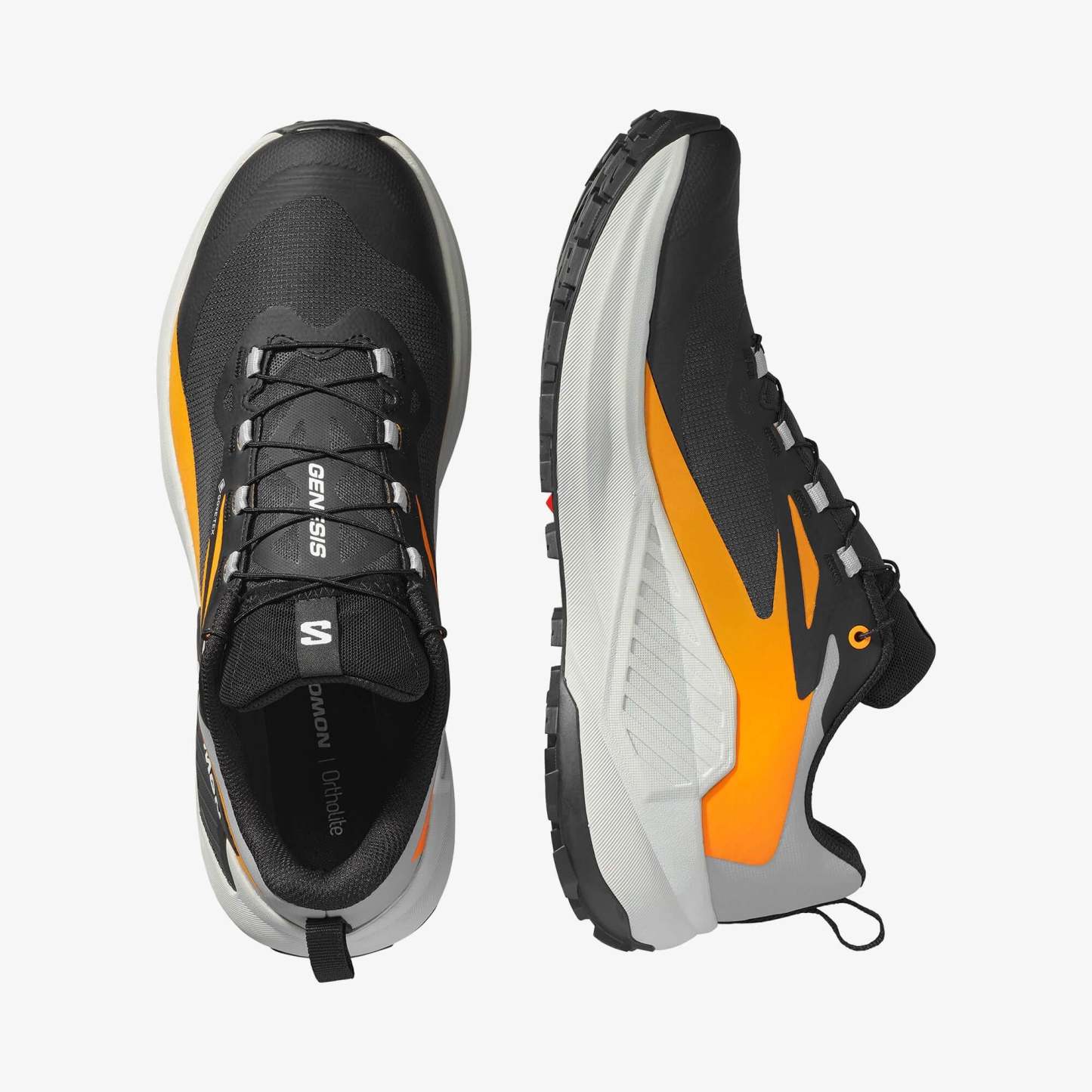 Salomon GENESIS GORE-TEX Erkek Koşu Ayakkabısı Black L47976200 - Black [L47976200] - L47976200 - image 2