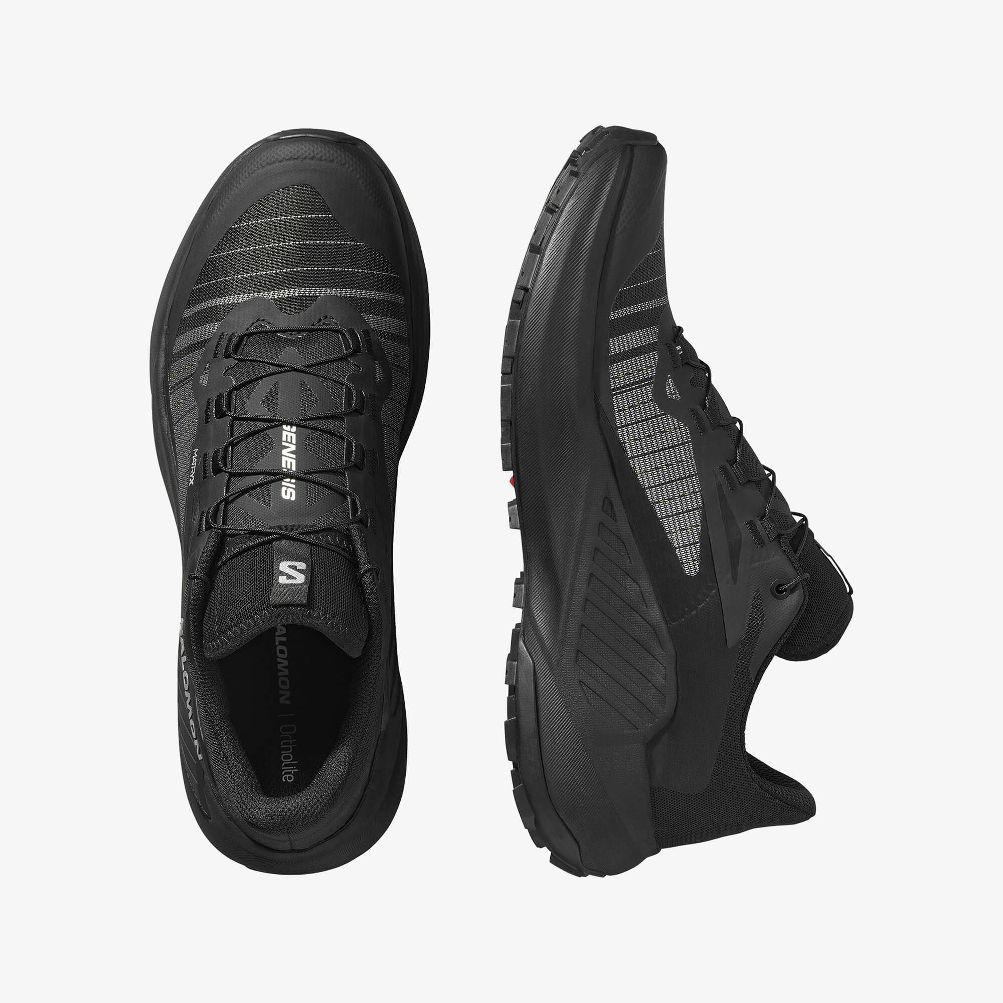 Salomon Genesis Erkek Koşu Ayakkabısı - Siyah - Black [L49137700] - L49137700 - image 2