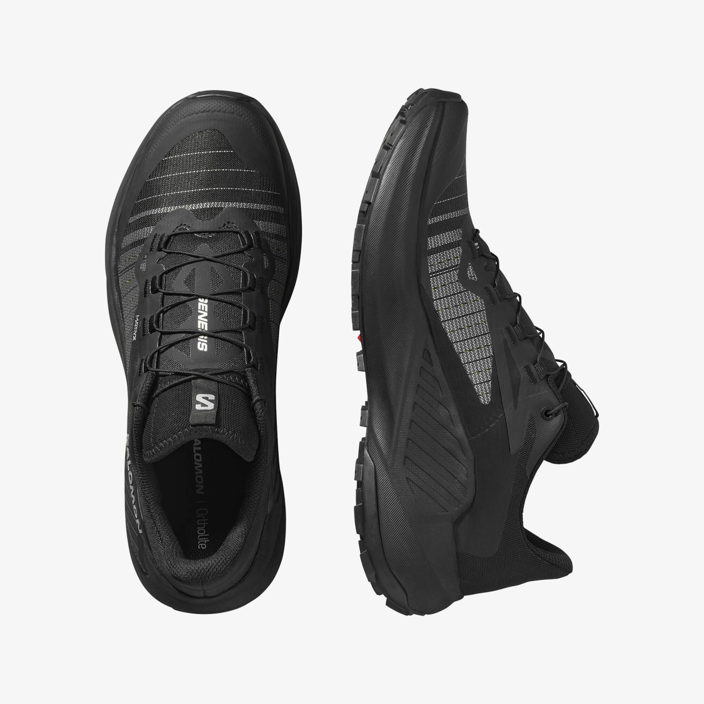 Salomon GENESIS Erkek Koşu Ayakkabısı Fiery Red L49226500 - Black [L49137700] - L49137700 - image 2