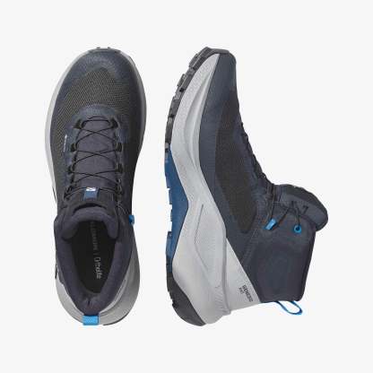 Salomon GENESIS MID GORE-TEX Erkek Outdoor Botu Dark Navy L45409300 - Dark Navy - L45409300 - image 2