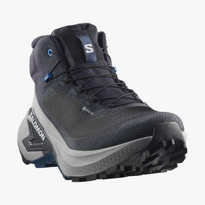 Salomon GENESIS MID GORE-TEX Erkek Outdoor Botu Black L45409100 - Dark Navy - L45409300 - image 3