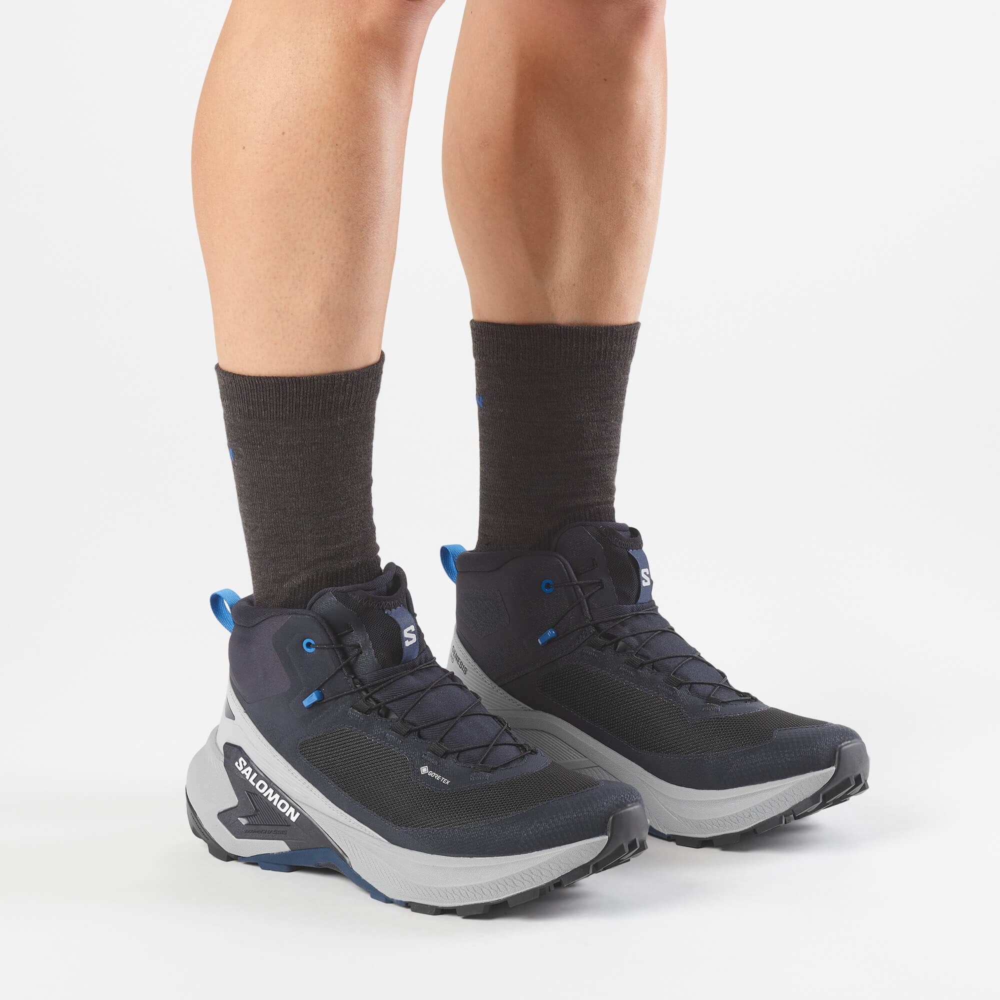 Salomon GENESIS MID GORE-TEX Erkek Outdoor Botu Black L45409100 - Dark Navy - L45409300 - image 7