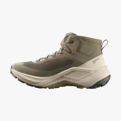 Salomon GENESIS MID GORE-TEX Erkek Outdoor Botu Dark Navy L45409300 - Olive Night - L45409400 - image 4