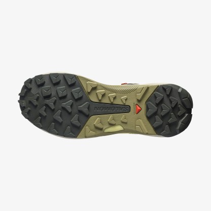 Salomon GENESIS MID GORE-TEX Erkek Outdoor Botu Dark Navy L45409300 - Olive Night - L45409400 - image 5