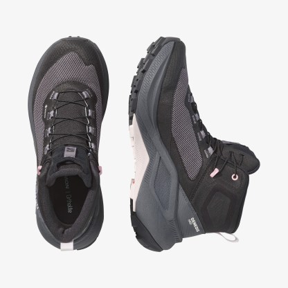 Salomon GENESIS MID GORE-TEX Kadın Outdoor Botu Black L45409700 - Black - L45409700 - image 2