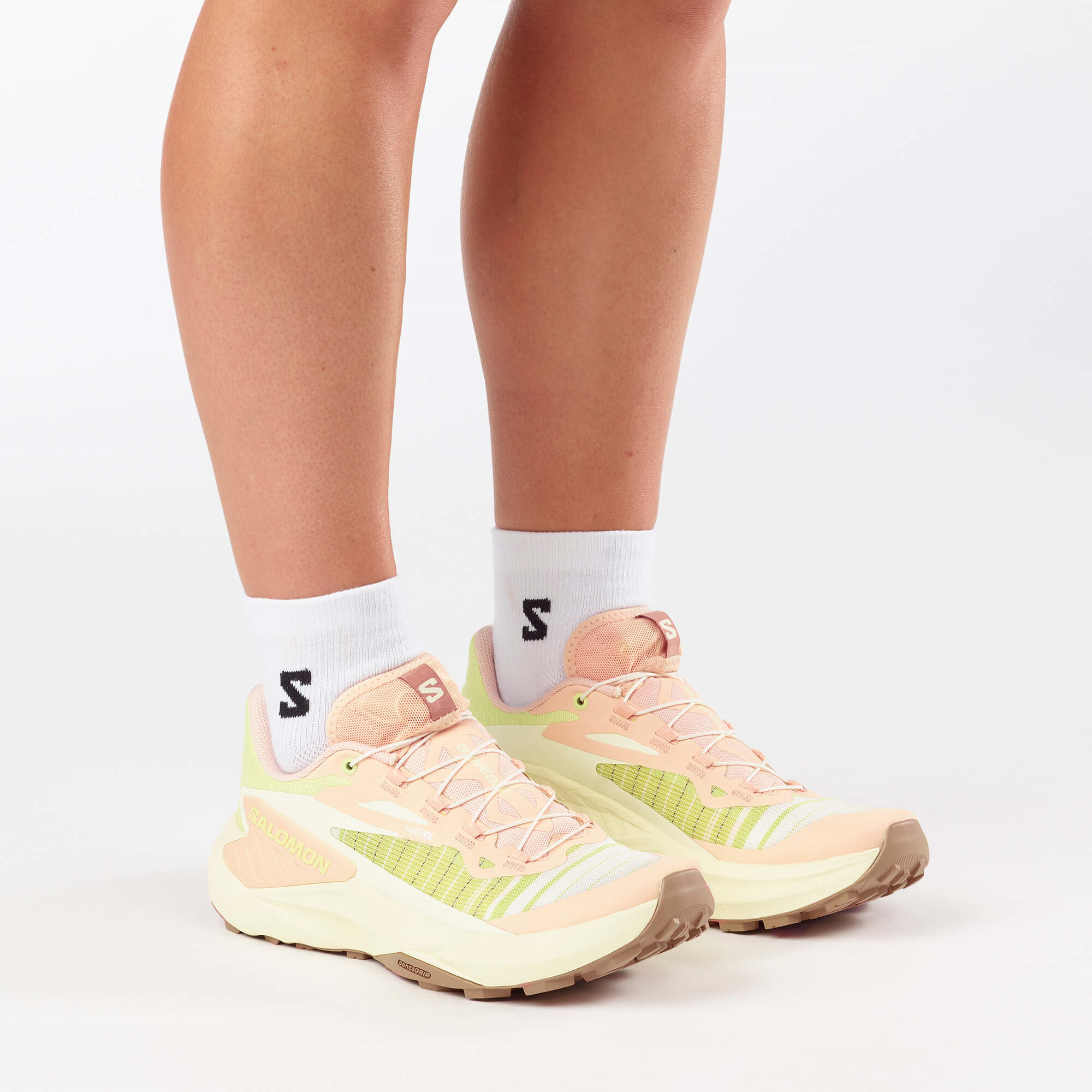 Salomon GENESIS Kadın Koşu Ayakkabısı White L47978200 - Almond Cream - L47996600 - image 4