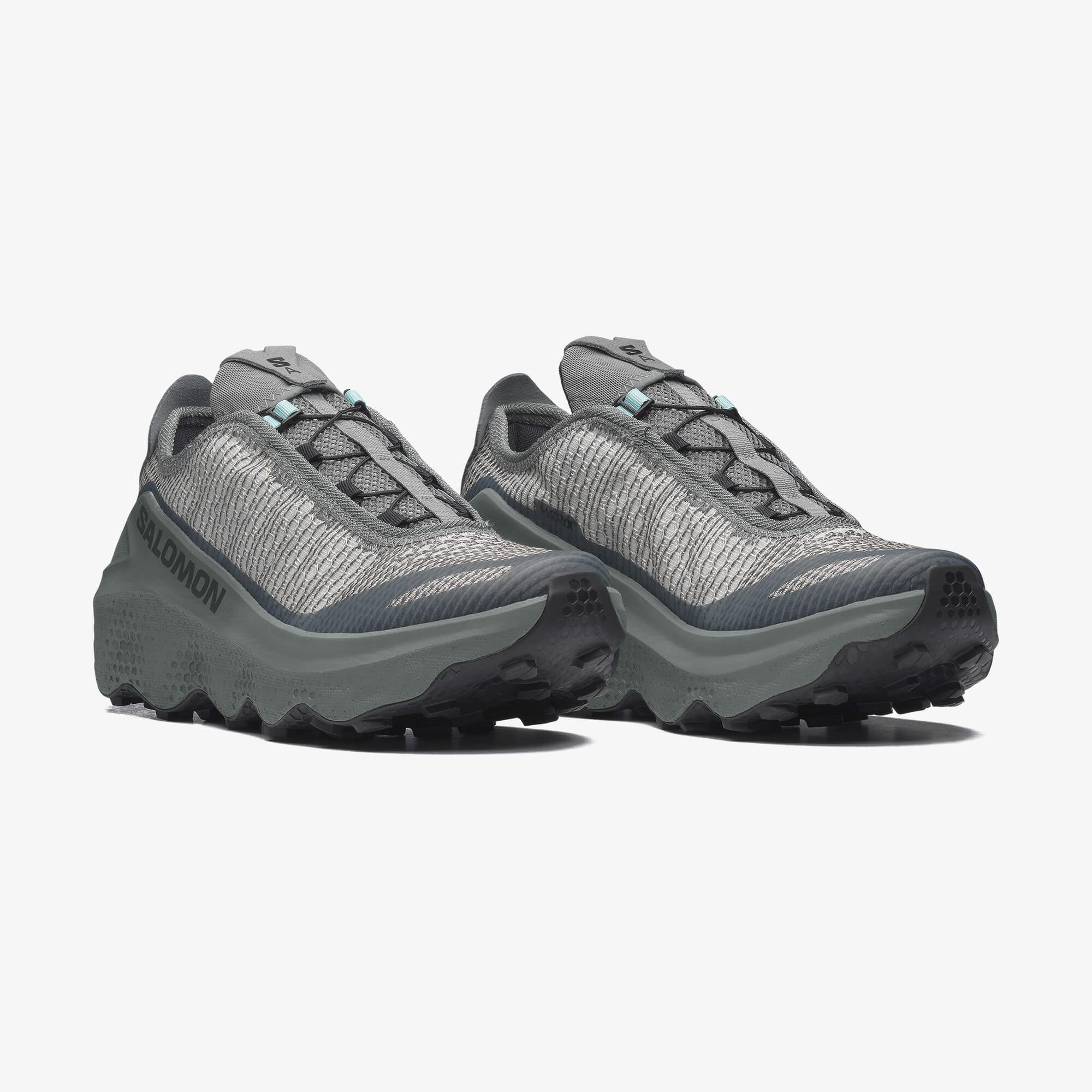 Salomon QUASAR ADVANCED Unisex Sneaker Fallen Rock L47853600 - Sedona Sage - L47984100 - image 3