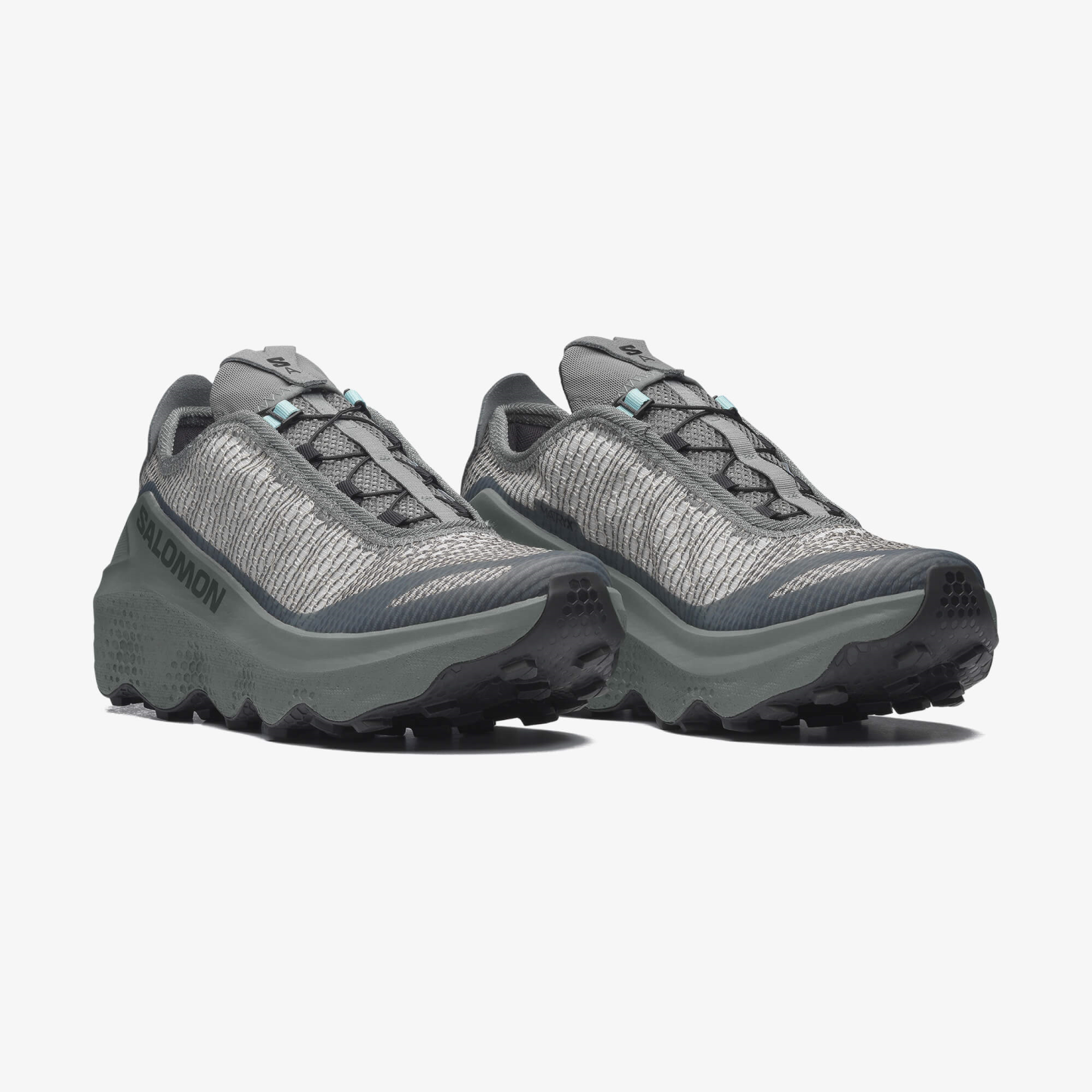 Salomon QUASAR ADVANCED Unisex Sneaker Fallen Rock L47853600 - Sedona Sage - L47984100 - image 3