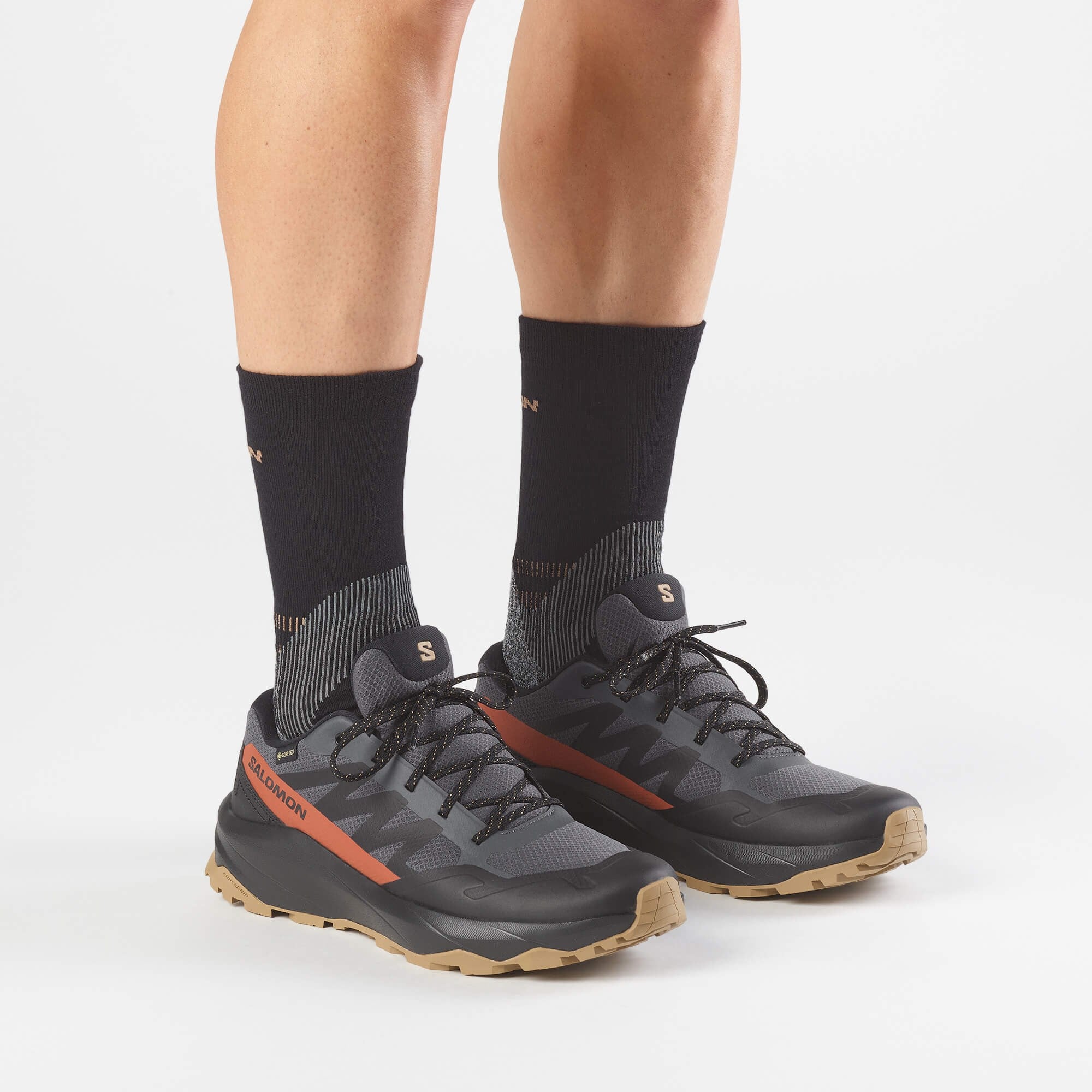 Salomon OUTSCAPE GORE-TEX Erkek Outdoor Ayakkabı Black L49137300 - Asphalt - L49233000 - image 7