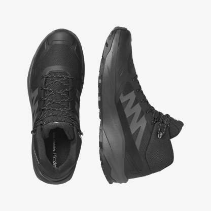 Salomon OUTSCAPE MID GORE-TEX Erkek Outdoor Botu Black L45410600 - Black - L45410600 - image 2
